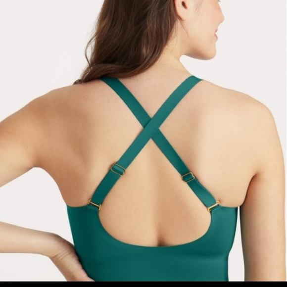 Knix V-Neck One Piece Swimsuit sz M - Picture 9 of 10